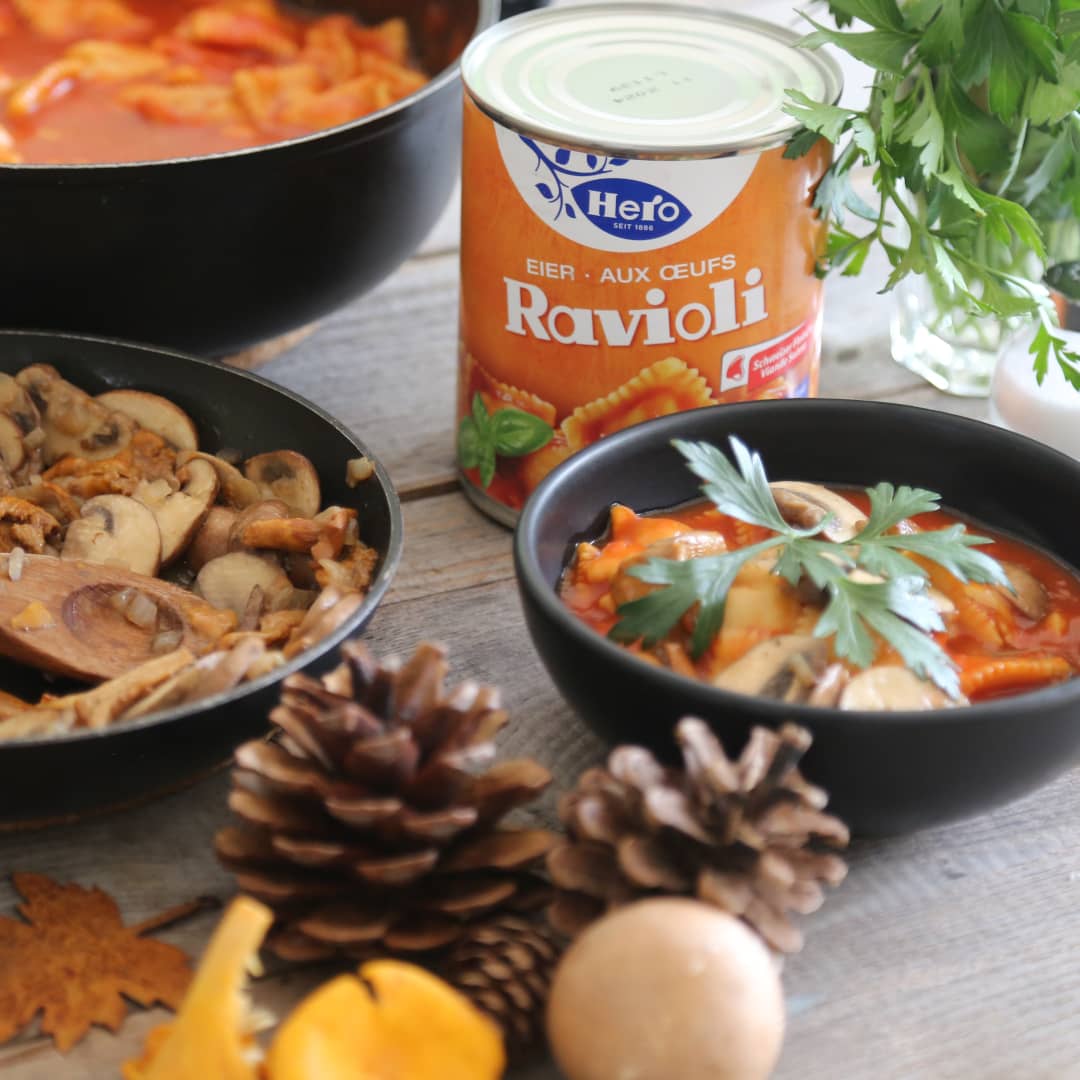 Rezept Pilz Ravioli