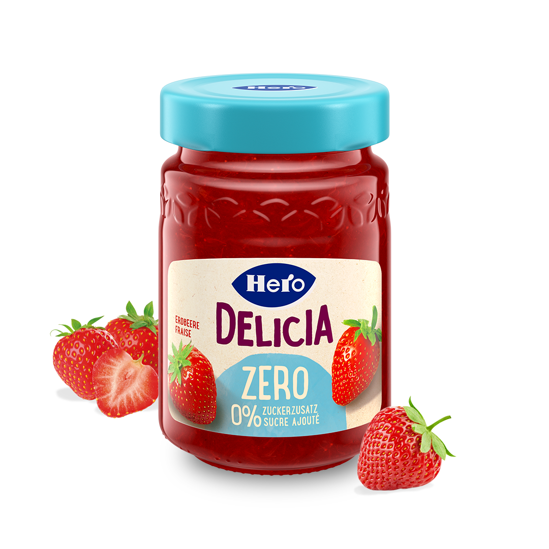 Hero DELICIA Zero Erdbeeren