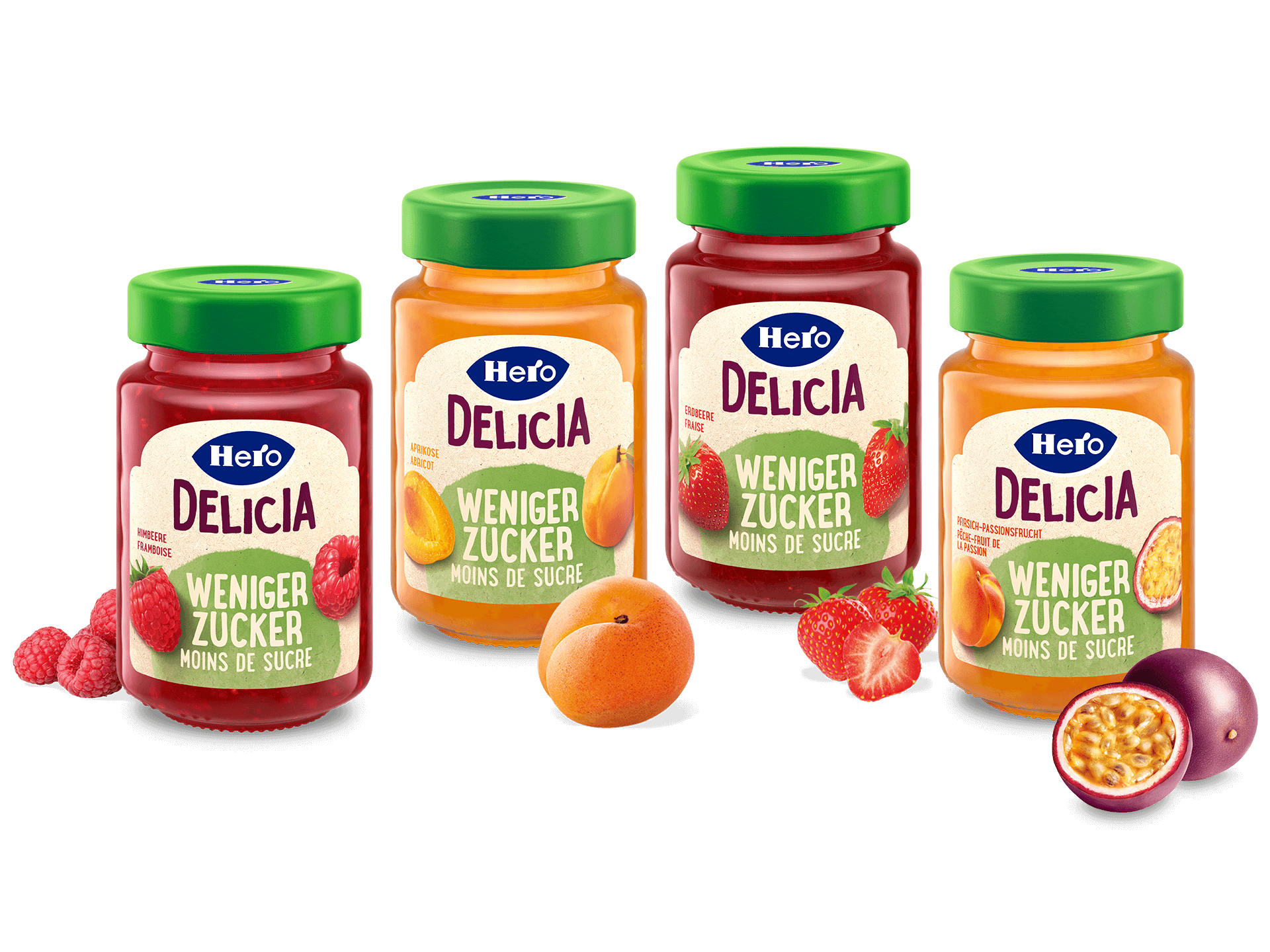 Weniger Zucker Range