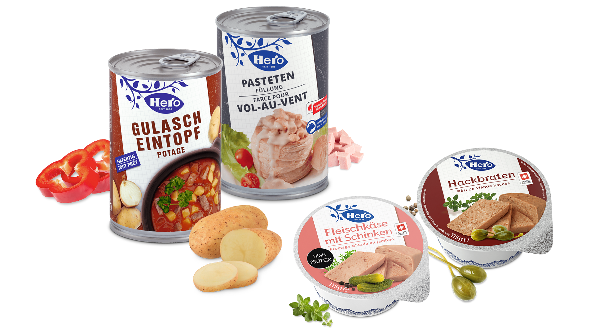 Hero Konserven Übersicht