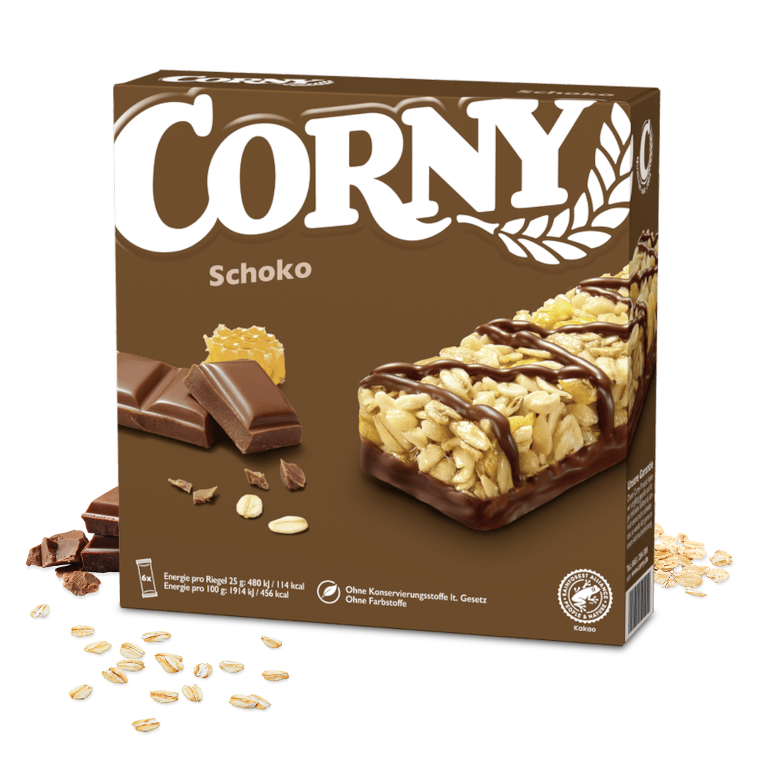 Packshot Corny Original Schoko